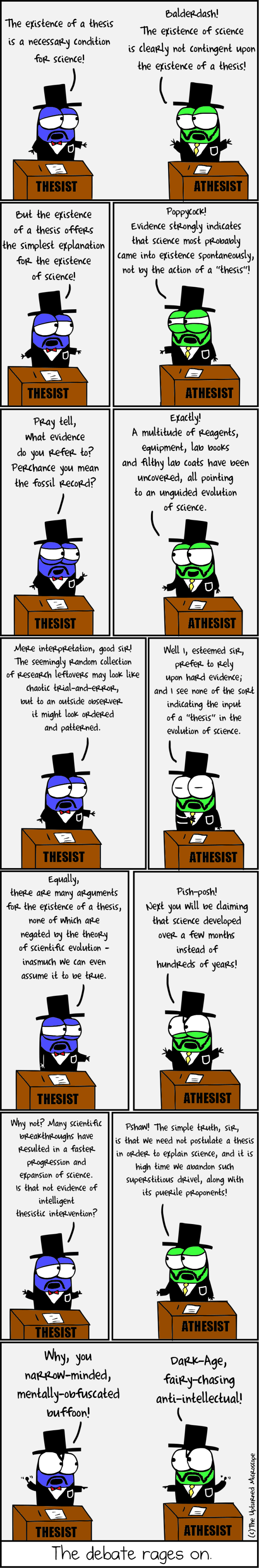 Thesism vs athesism