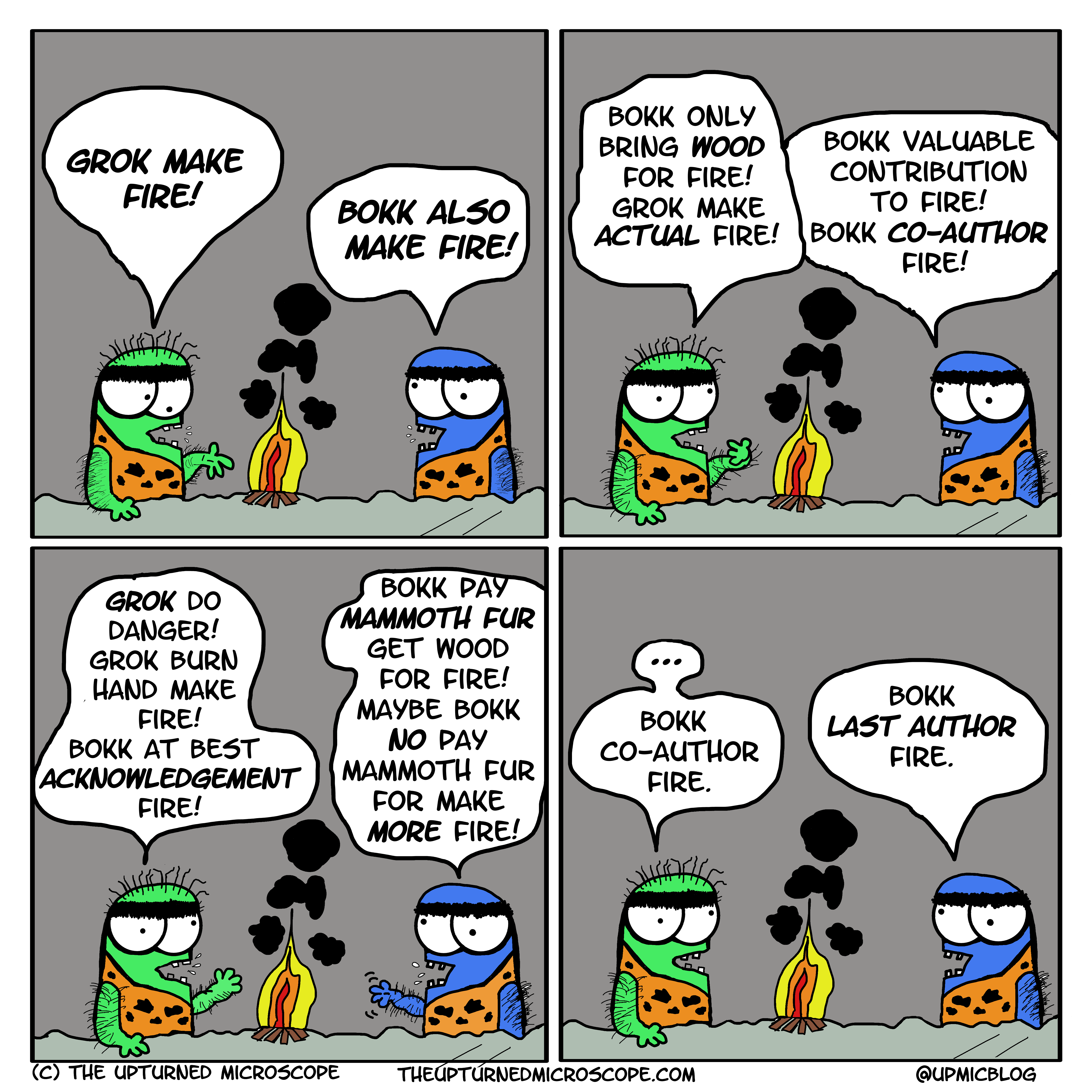 Make fire | The Upturned Microscope